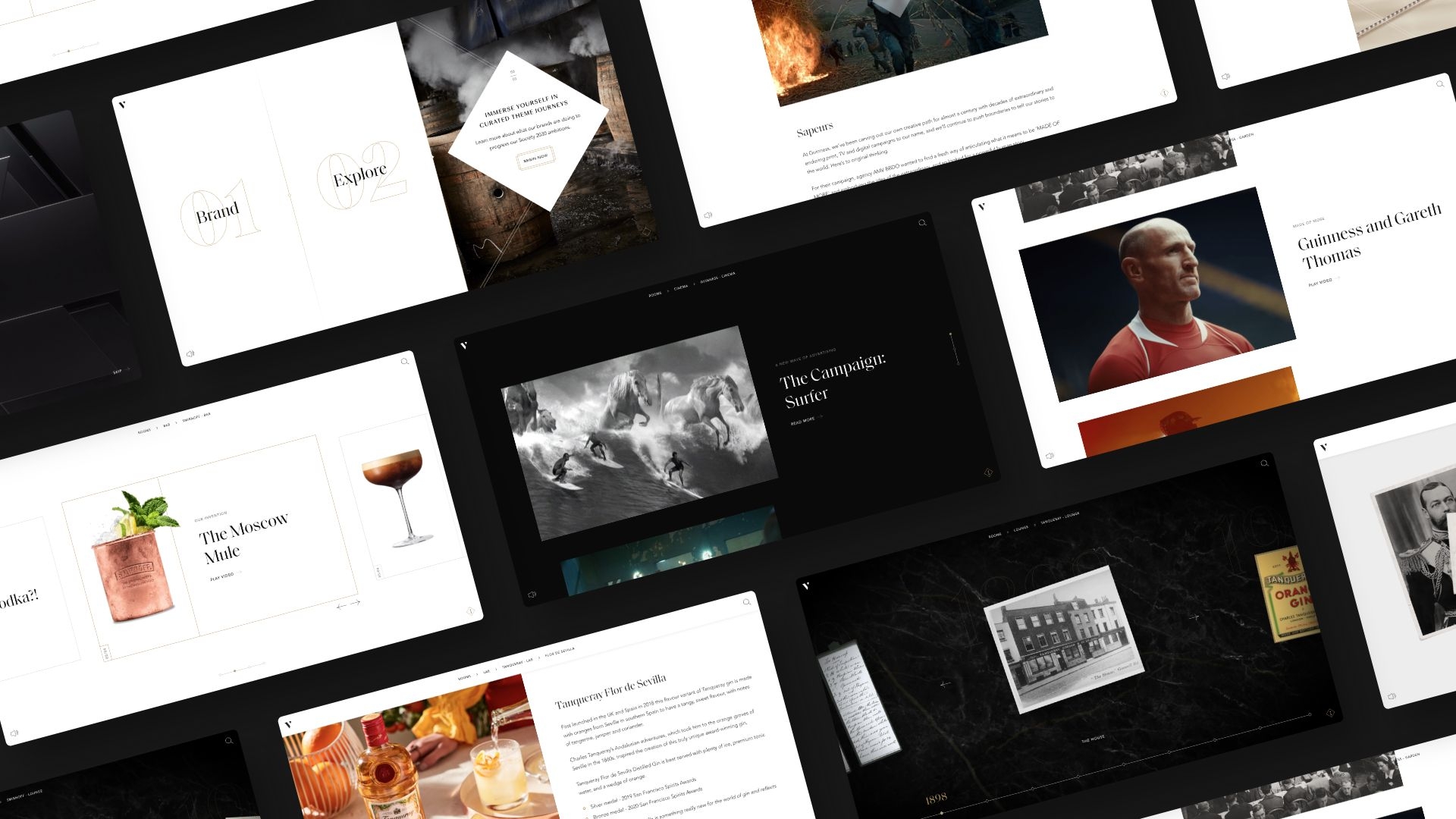 The Vault — Diageo digital brand immersion platform