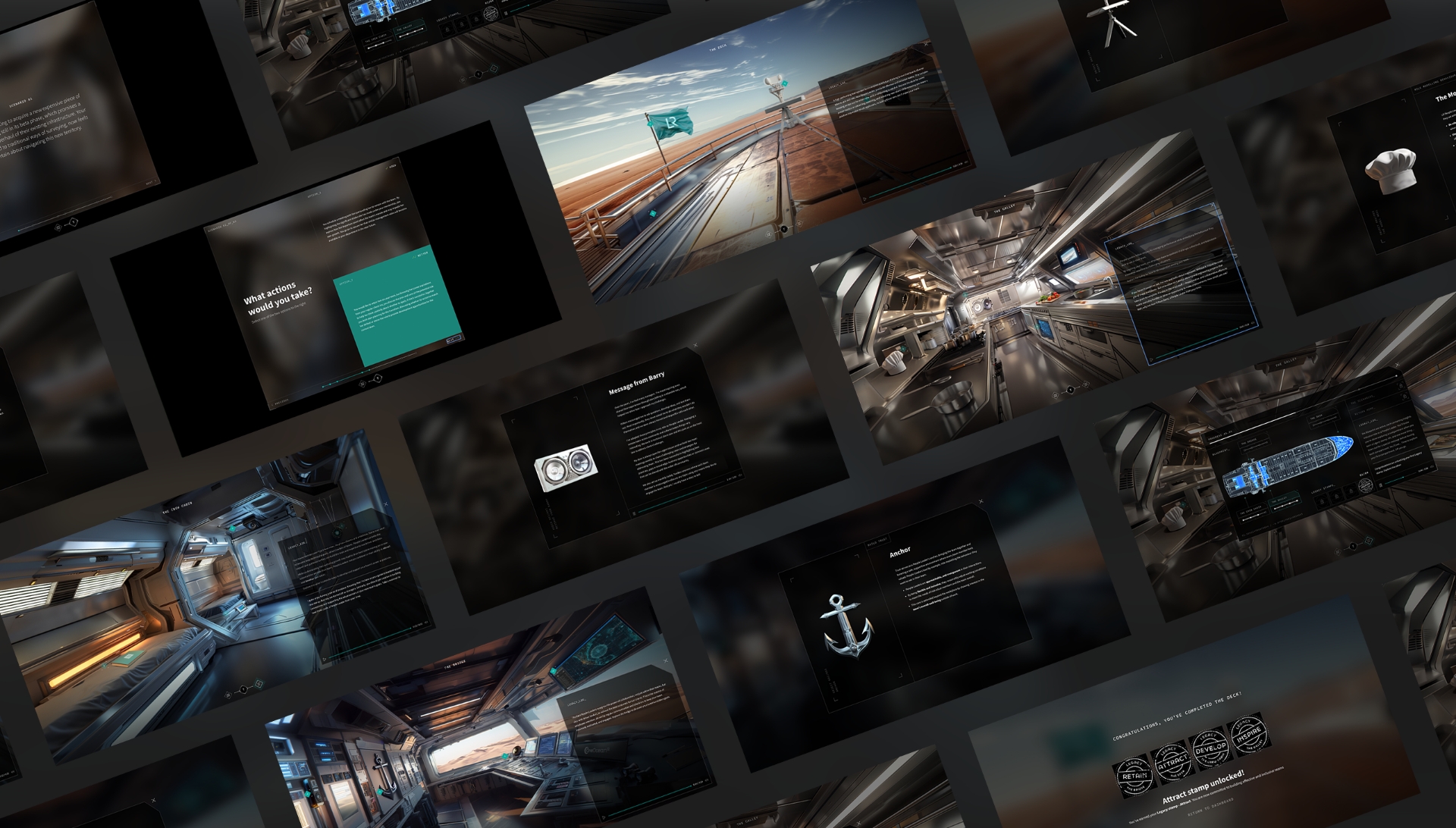 The Legacy — Interactive Experience Interface